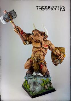 Minotaur Warrior by thebrizzlab