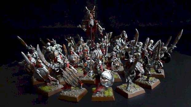 Vampire Counts - Skeletons by darkpegasusmini