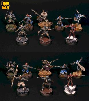 Limited Edition Warcasters by UnlimitedColours