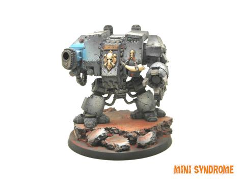 Space wolves dreadnought by Leon0679