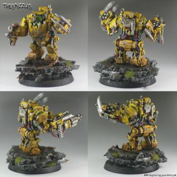 Ork Nob in Mega Armor by thebrizzlab