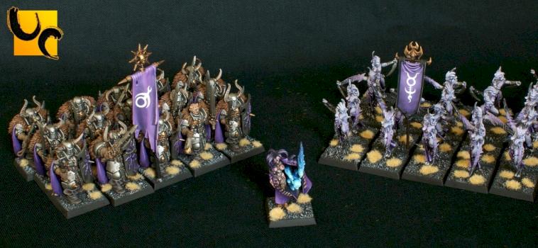 Slaanesh Army by UnlimitedColours