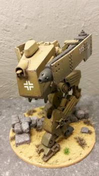 Dust Tactics Hermann light laser walker by tomitchoe