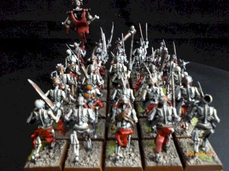 Vampire Counts - Skeletons by darkpegasusmini