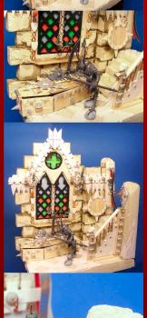 Chaos Lord of Tzeentch diorama by tomek.s