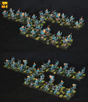 Skink Regiments by UnlimitedColours