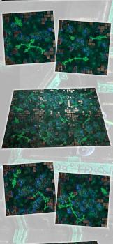 NECRON MODULAR 72x48 BATTLE GAMEBOARD 2014 by studiolevel
