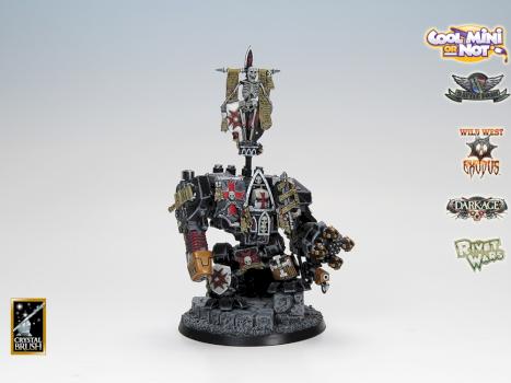 Black Templar Dreadnought by Brad Todd