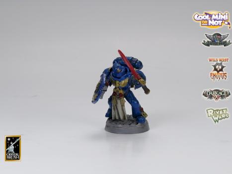Ultramarine Captain by Tomas Gessler