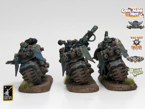Chaos Bikes of Nurgle by Andrew Gray