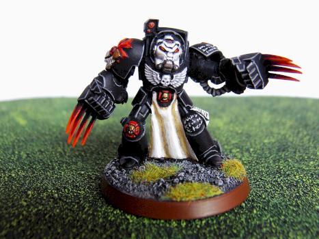 Black Templar lightning claws Terminator by Yarkan