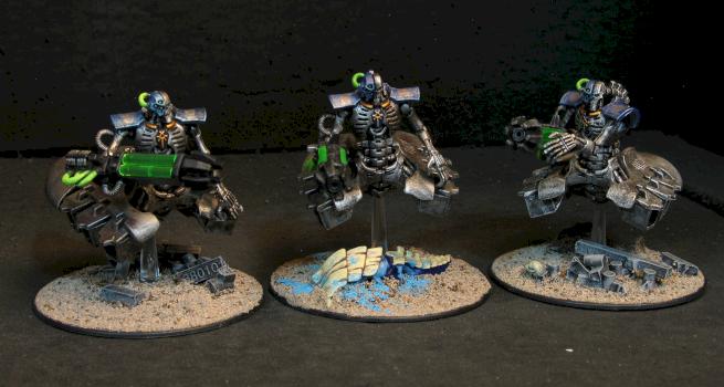 necron destroyers by Jodokast
