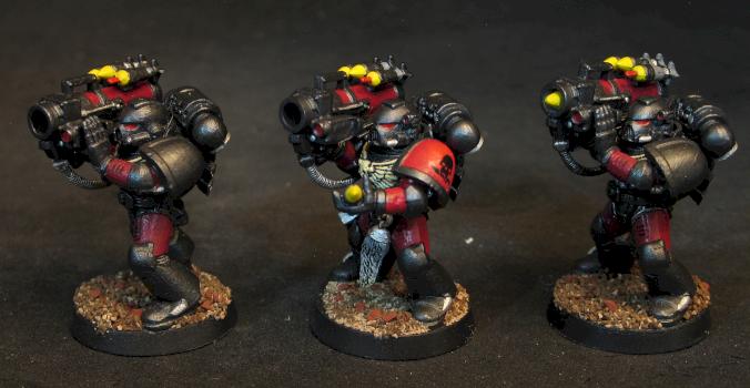space marines with missle launchers by Jodokast
