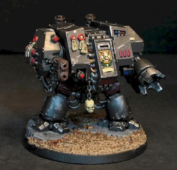 space marine drednaught with mulimelta by Jodokast