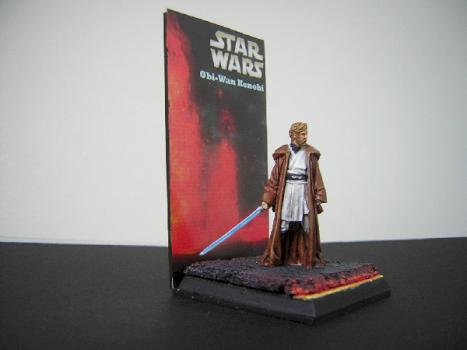 STAR WARS knight models 30 mm obi wan pro painted by tyyler