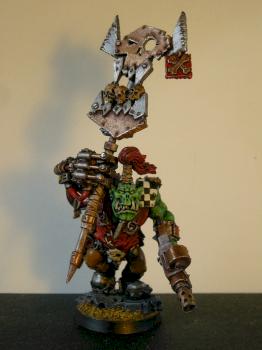 Ork with Waaagh Banner by AnBoat
