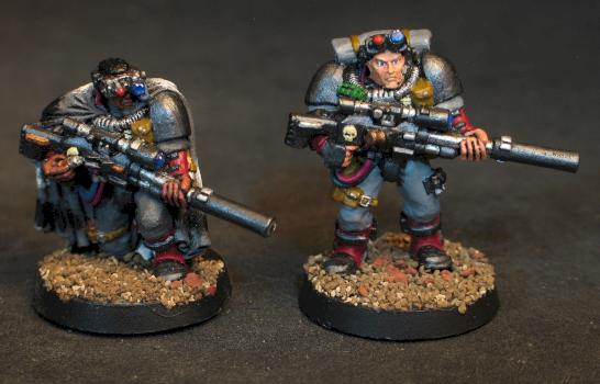 space marine, scout snipers by Jodokast