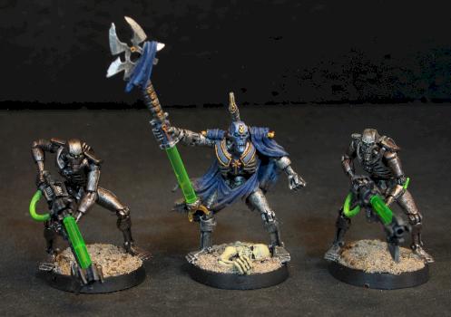 Necron lord by Jodokast
