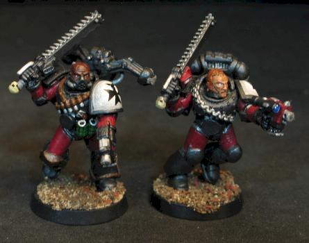 Space marines, assault marines by Jodokast