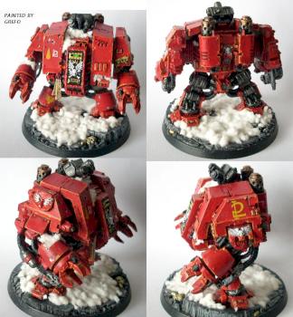 Blood Angels Furioso Dreadnought by Grefo