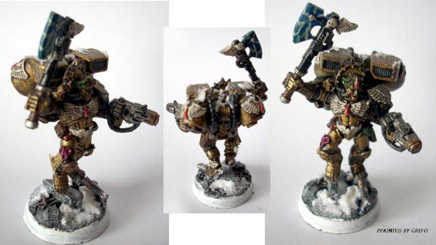 Commander Dante Blood Angels by Grefo
