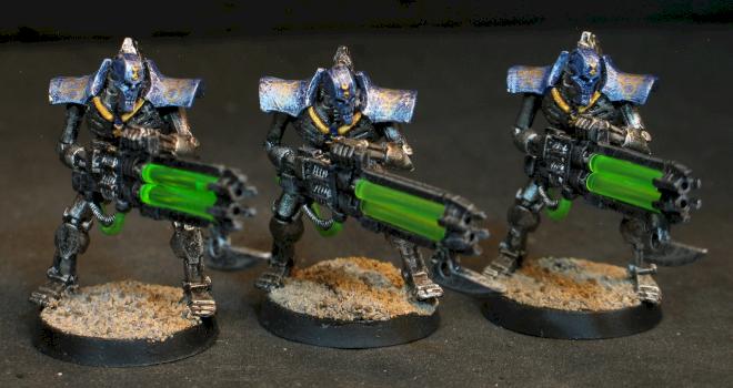 Necron immortals by Jodokast