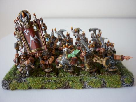 Dwarf Miners Unit of 20 by Hunterofevil