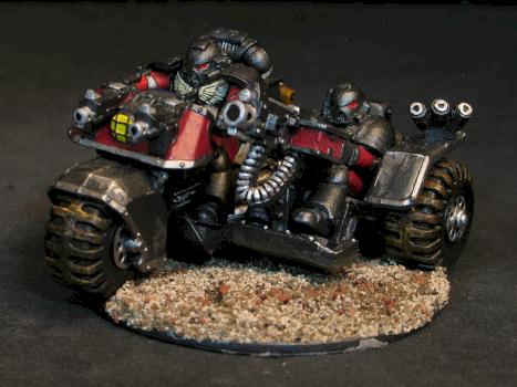 space marine attack bike by Jodokast