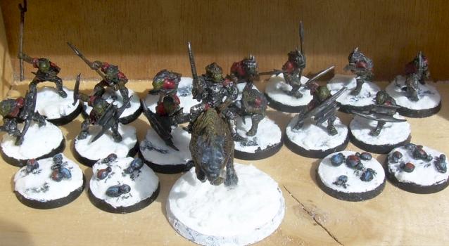 Goblins and spiders LOTR by Dewey