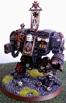 Black Templar Dreadnought by Yarkan
