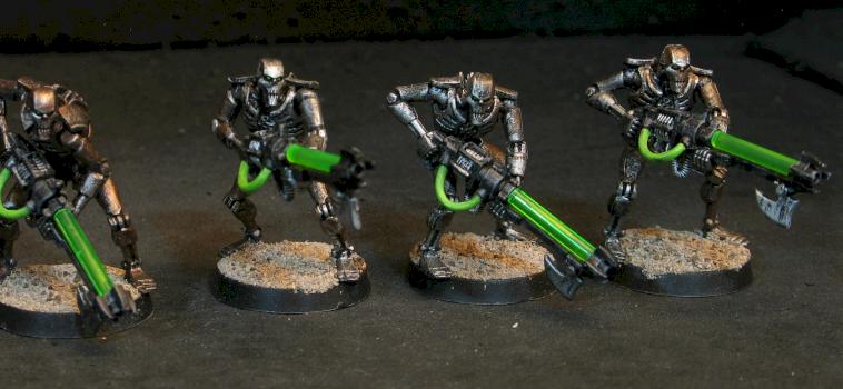 Necron warriors 2 by Jodokast