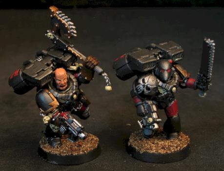 space marines with jump packs by Jodokast
