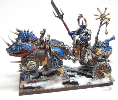 Chaos Sorcerer on Chariot by trollslayer