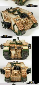 Deathwing Dark Angels Land Raider Crusader by SkymaN