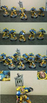 Space Marine Tactical Squad by Kenzaburo