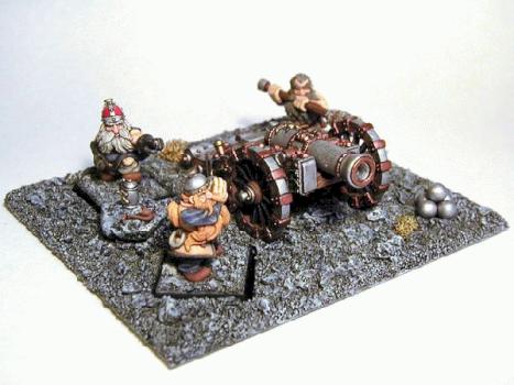 Dwarf cannon by Vladik