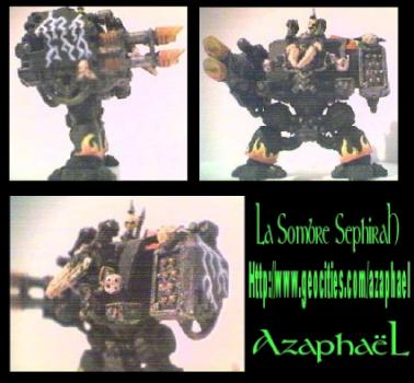 Undivided Chaos dreadnought by azaphael