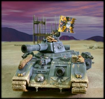 Armorcast Baneblade with Conversions by draconadonid