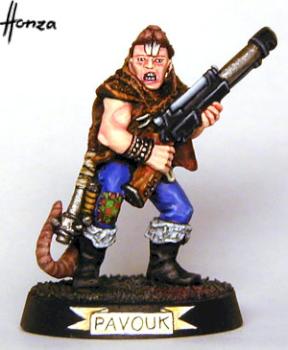 Necromunda Ratskin Scout by Honza