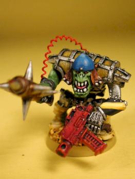 Cyborg 40K Ork by doust