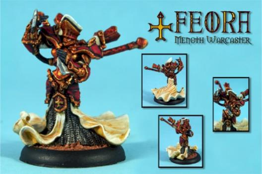 Feora Menoth Warcaster by mchammas