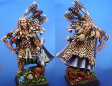 Warhammer High Elves White Lions Captain Korhil by DeadlyKyitha
