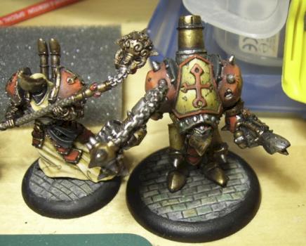 Redeemer and kreoss, menoth group by biosfofo