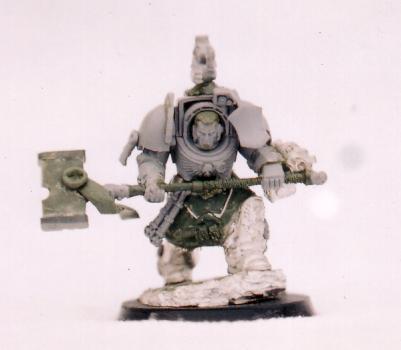 Emperor's Pride Chapter Commander by Daemonhammer