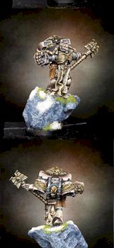 Chaplain on jump pack in white by IRKUCK