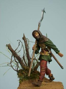 Peasant infantryman 1350 by ericc4111