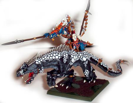 Lizardmen Carnosaur by Aric Wulf