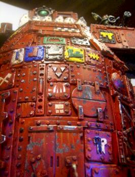 Under a stompa: Krabouillator ork by thrym