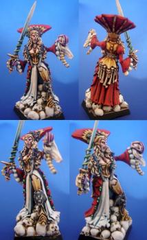 Warhammer Vampire Counts Vampire Lord Lady by DeadlyKyitha