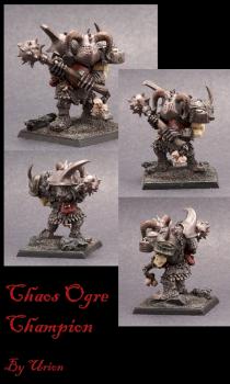 Chaos Ogre Champion by urion